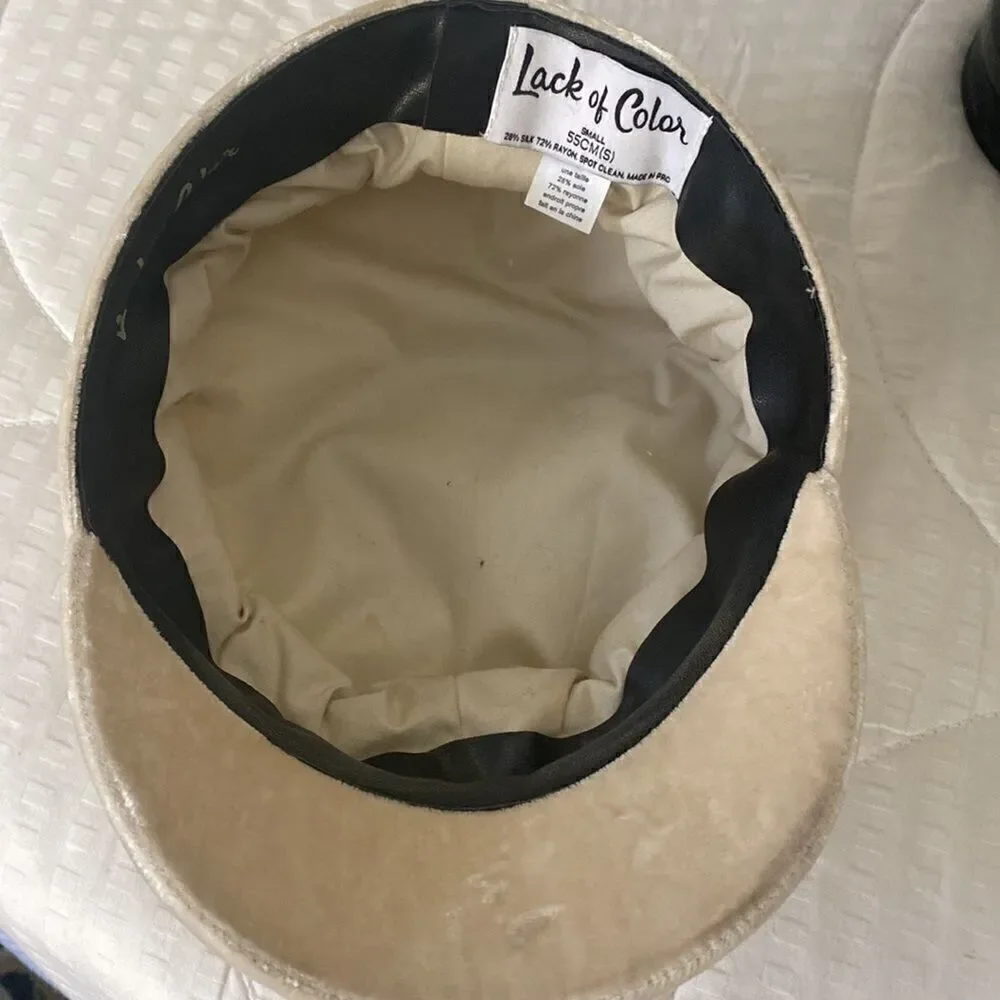 Lack of Color Hat Light tan Size Small see Video